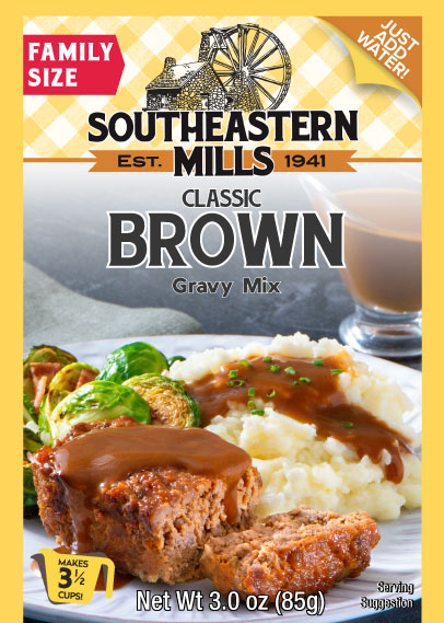 Classic Brown Gravy packaging