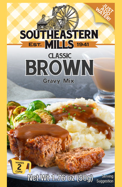 Classic Brown Gravy packaging