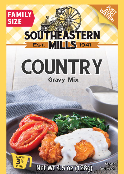 Country Gravy packaging