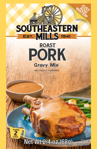 Roast Pork Gravy packaging