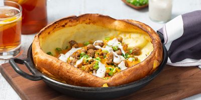 Dutch Baby with Sausage & Gravy image
